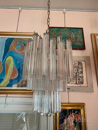 lampadario in vetro murano venini