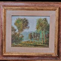 dipinto ad olio di m. andreozzi 