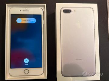 Iphone 7 Plus silver, 256 Gb. - RIBASSO