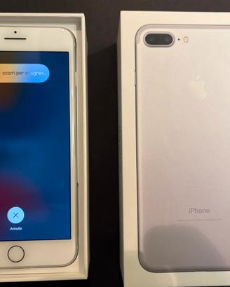 Iphone 7 Plus silver, 256 Gb. - RIBASSO