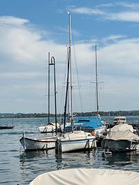 Barca a vela con posto barca Micro Challenger