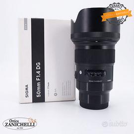 Sigma 50 F/1.4 DG ART (Sony) Usato (E1069)
