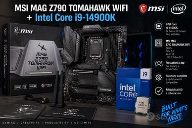 i9 14900 k + MSI MAG Z790 TOMAHAWK WIFI