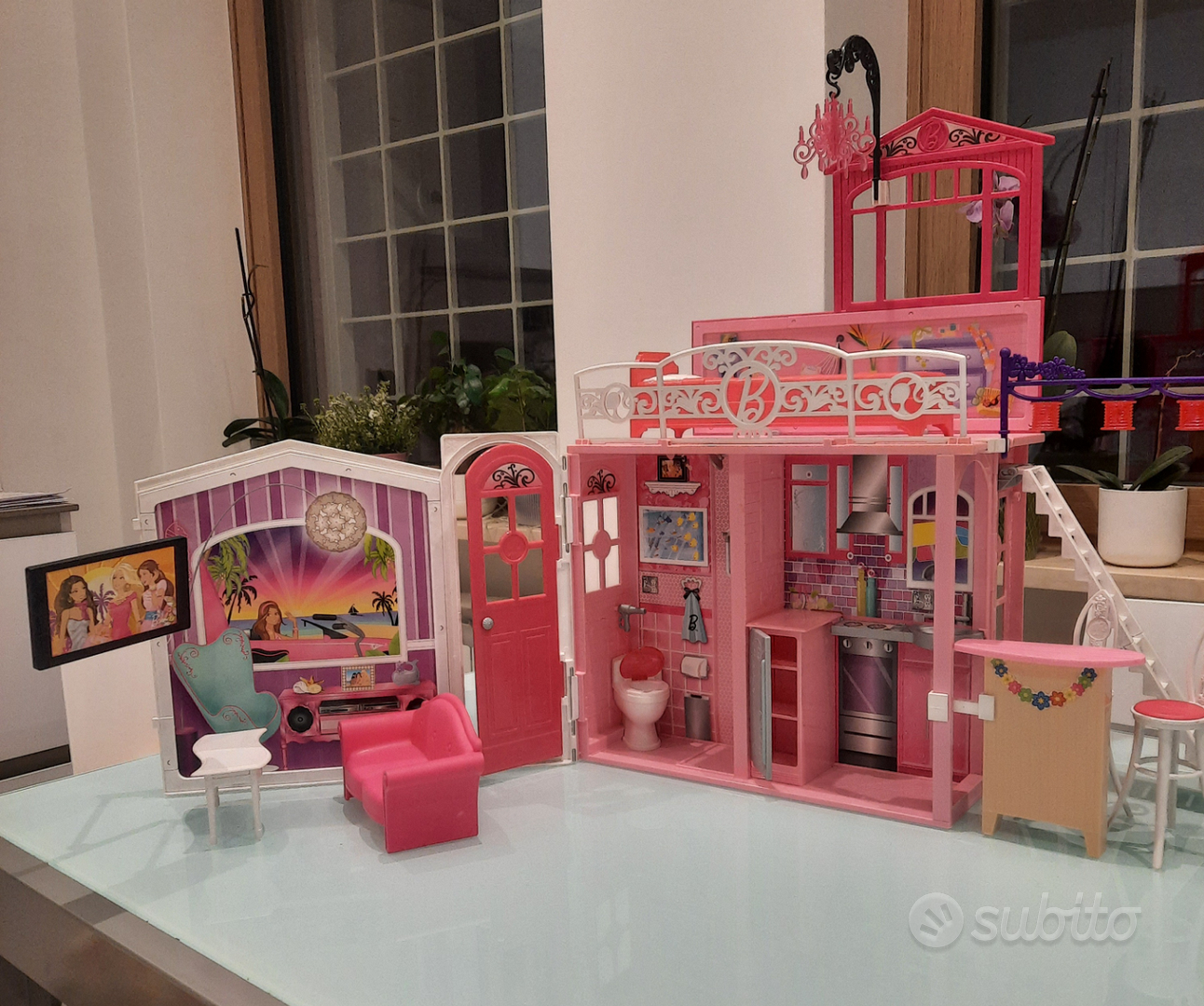 Casa di barbie a cheap due piani