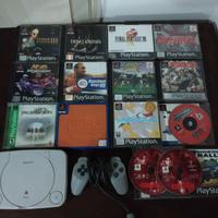 Console PS1 con 14 giochi 
