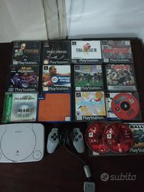 Console PS1 con 14 giochi 