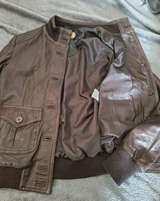 Nappa vintage effetto nuvolato made in Italy 