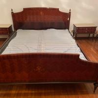 Letto matrimoniale anni 50