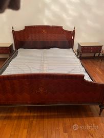 Letto matrimoniale anni 50