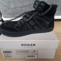 Hogan Johan Rebel Basket Ankle Boots n. 35 nere
