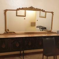 credenza con specchio 