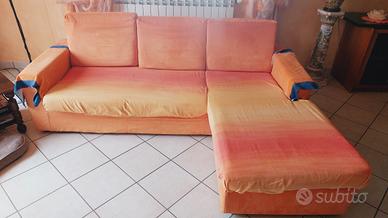 divano 3 posti con penisola 