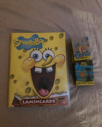 Mancolista lamincards spongebob