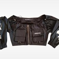 Giacca a vento cropped Orgvsm