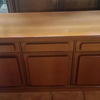 Madia a 3 ante in legno massello