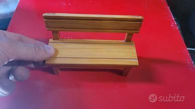 panchinetta casa bambole 