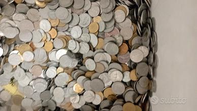 lotto 5 kg monete repubblica italiana 