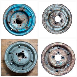cerchio ruota raggio 8 per vespa 