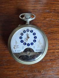 Orologio da tasca Hebdomas 8 giorni funzionante