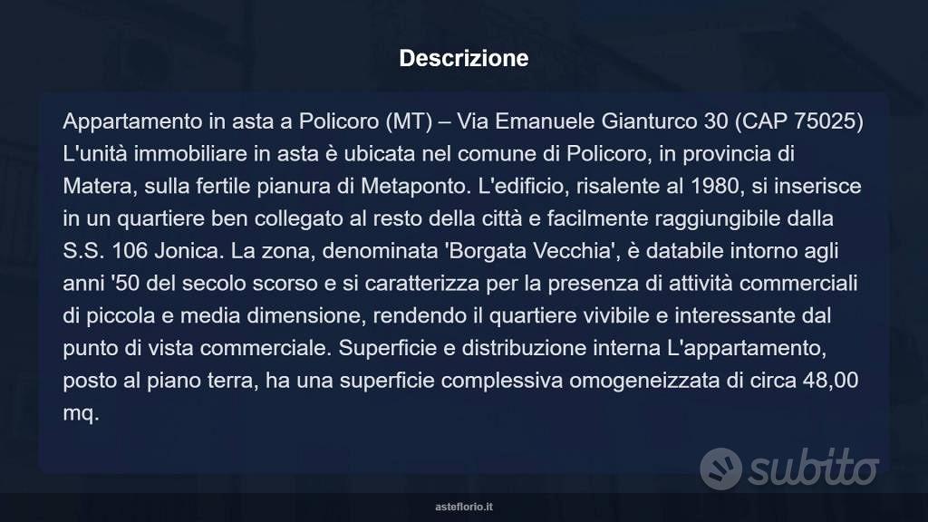 Appartamento – Policoro, Matera - Vista 4