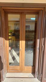 Finestre legno massello