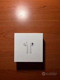 Airpods originali con custodia, perfetti