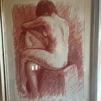 Stampe " donne nudi di schena '"