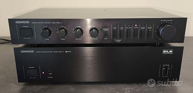 Kenwood C1 Preampli + M1 Finale