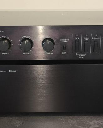 Kenwood C1 Preampli + M1 Finale