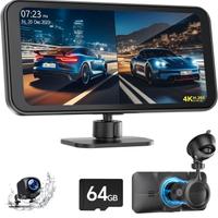 Lamto 6.25 pollici Dash Cam Auto 4K con Carplay