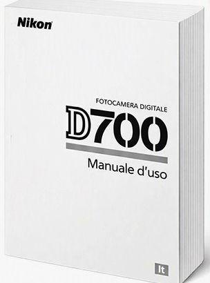LIBRETTO ISTRUZIONI CARTACEO NIKON D700 E D750