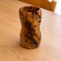 centro tavola in legno di ulivo