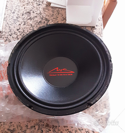 Subwoofer Michael Schumacher 480Watt da 30 cm