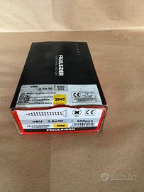 500 viti Friulsider VBU TPS Zincata gialla 3,5x30