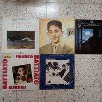 CINQUE VINILI DI FRANCO BATTIATO