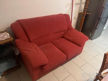 Divano rosso