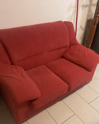 Divano rosso