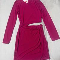 Vestito elegante viola