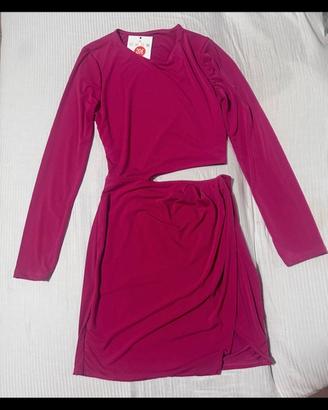 Vestito elegante viola