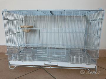 Gabbia uccelli 60×26×40 cm