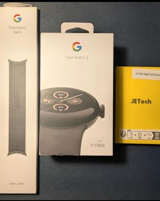 Google Pixel watch 2 + Pixel watch band + cover