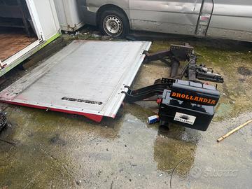 Sponda idraulica capacità 500 kg