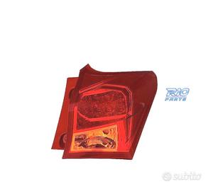 FANALE DX TOYOTA AURIS 5P 13-15 AMBRA ROSSO LED