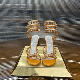 RENECAOVILLA Sandali con tacco alto e strass38