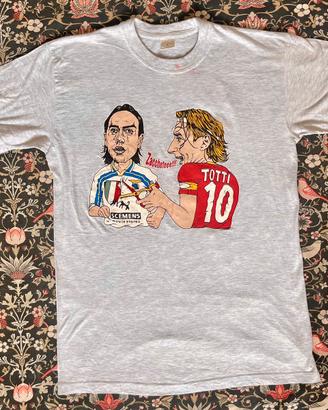 Maglia Roma Vintage  Scudetto 2001 Zacchete Totti