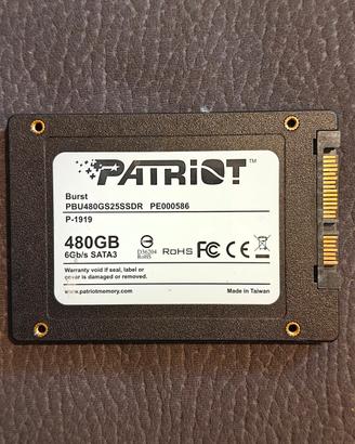 SSD Patriot Burst 480 GB 