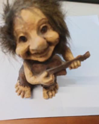 Statuina Soprammobile PUFFO Suonatore 