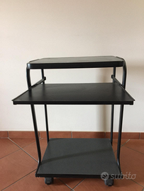Scrivania mobile per computer