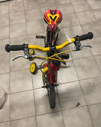 Bici bambino  completa di rotelle