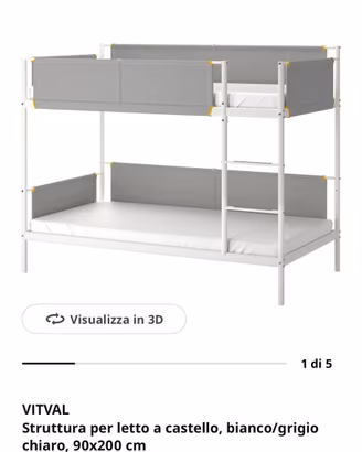letto a castello ikea